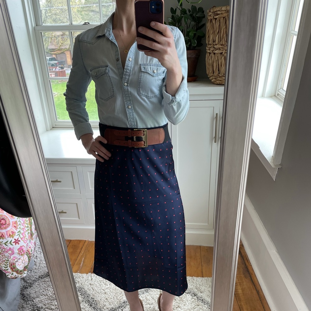 J.Crew pull-on slip skirt. - Picture 4 of 10